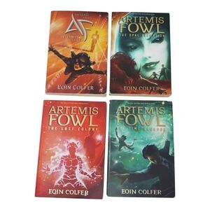 Artemis Fowl Book 3-6 Series by Eoin Colfer Paperback Softcover